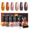 thumbnail image 1 of Set de esmaltes de uñas Modelones, minilaca de 6 colores, de secado rápido, 1 of 8