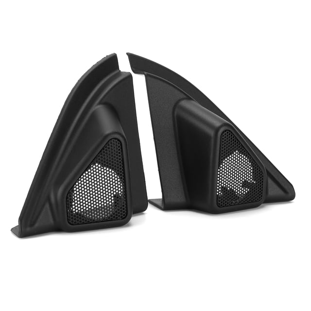 Door Audio Cover, Door Tweeter Cover Black 2pcs For Decor For Replacement For Levin/ 2014-2