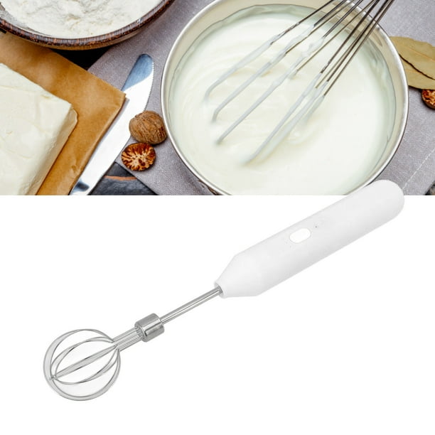 Espumador De Leche De Mano, Batidora De Mano Eléctrica De Alta Potencia, Resistente, Duradera, Tres Velocidades Diferentes, Operación Simple Para El Hogar