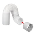 thumbnail image 5 of Uxcell 5.1 Inch Dia. AC Tube Extender Coupler Portable Air Conditioners Exhaust Hose Connector, 5 of 6