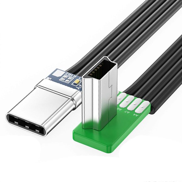 TypeC to USB Converters Cable Flexible Designings USB Cable Flexible TypeC to USB Connectors for Phone Camera Laptops Multicolor