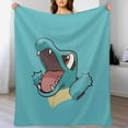 thumbnail image 2 of Pokemon Totodile Throw Blanket Cute Flannel for Boys Girls Men Women, 2 of 7
