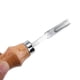 thumbnail image 2 of Biselador de borde ancho para trabajo de cuero, herramienta de corte para artesanía en cuero, mango de madera, 2 of 10