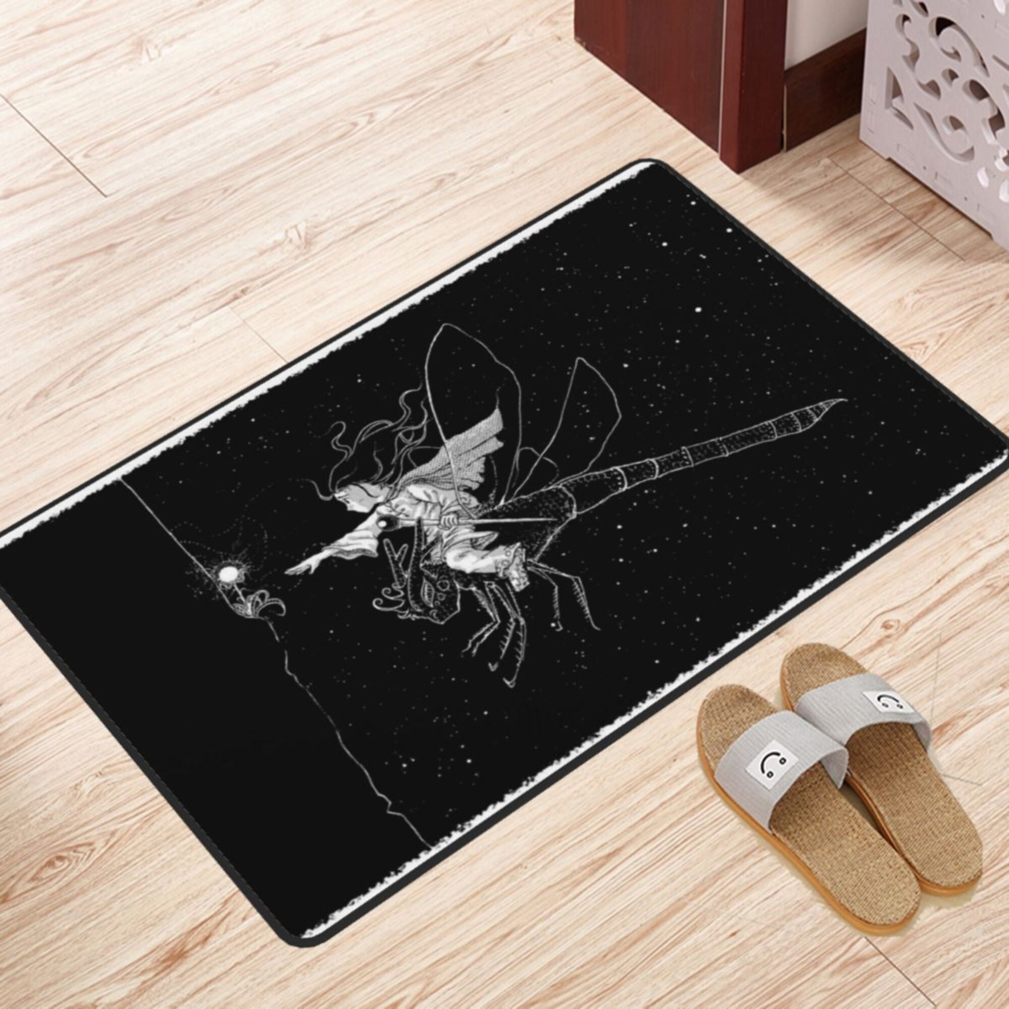 ZICANCN Area Rugs Doormat , Girl Dreaming Dream Facecloth NonSlip Floor Mat Rug for Living Room