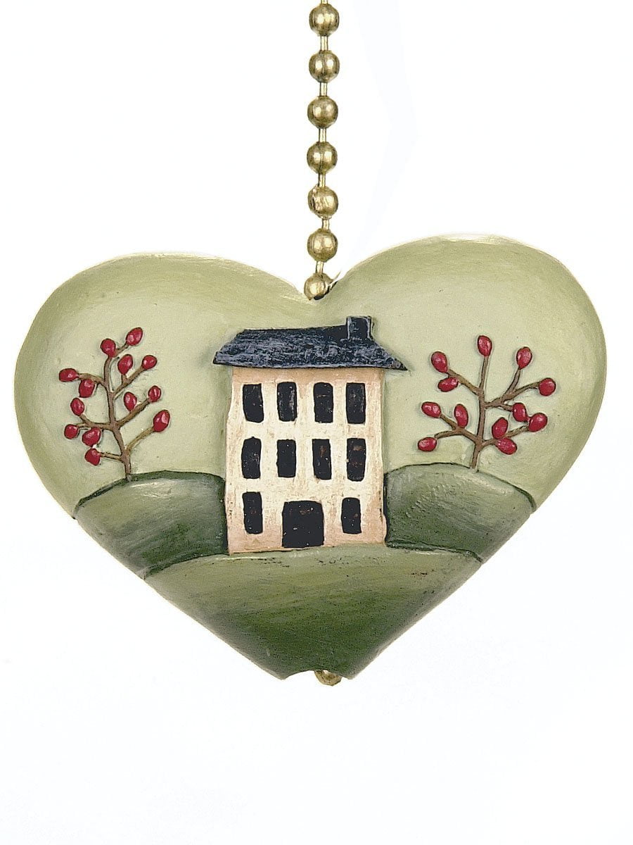 Clementine Design Ceiling Fan Pulls 097 Heart House Fan Pull Pull