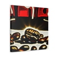 thumbnail image 2 of Coffee Beans Pop Art - Canvas, 2 of 10