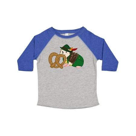 

Inktastic Cute Hedgehog with Pretzel Gift Toddler Boy or Toddler Girl T-Shirt