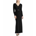 thumbnail image 2 of Lauren Ralph Lauren Womens Vawlisa Gathered Embellished Evening Dress, 2 of 2