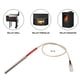 thumbnail image 4 of Kenally Accesorio de encendido de barbacoa - Kit de encendido de barra de fuego de acero inoxidable para parrillas de pellets de madera Artesanía, 4 of 6
