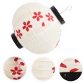 thumbnail image 3 of Japanese Lantern Cherry Blossoms Restaurant Hanging Fabric Lantern Ornament, 3 of 7