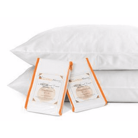 Night Sweats: The Original PeachSkinSheets 1500tc Soft PILLOWCASE (Best Pillow For Night Sweats)