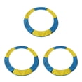 thumbnail image 1 of Yuarrent Cojín de repuesto para trampolín, acolchado de seguridad, cubierta de resorte, amarillo, azul, 1,2 m Type1 NO1, 1 of 1
