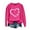 Pink, variant on Bovemsi Womens Sweatshirts Ribbon Shirts For Women Breast Cancer Awareness Graphic Print Inspirational Tops Fall Fashion Outfits 2025 Clothes
