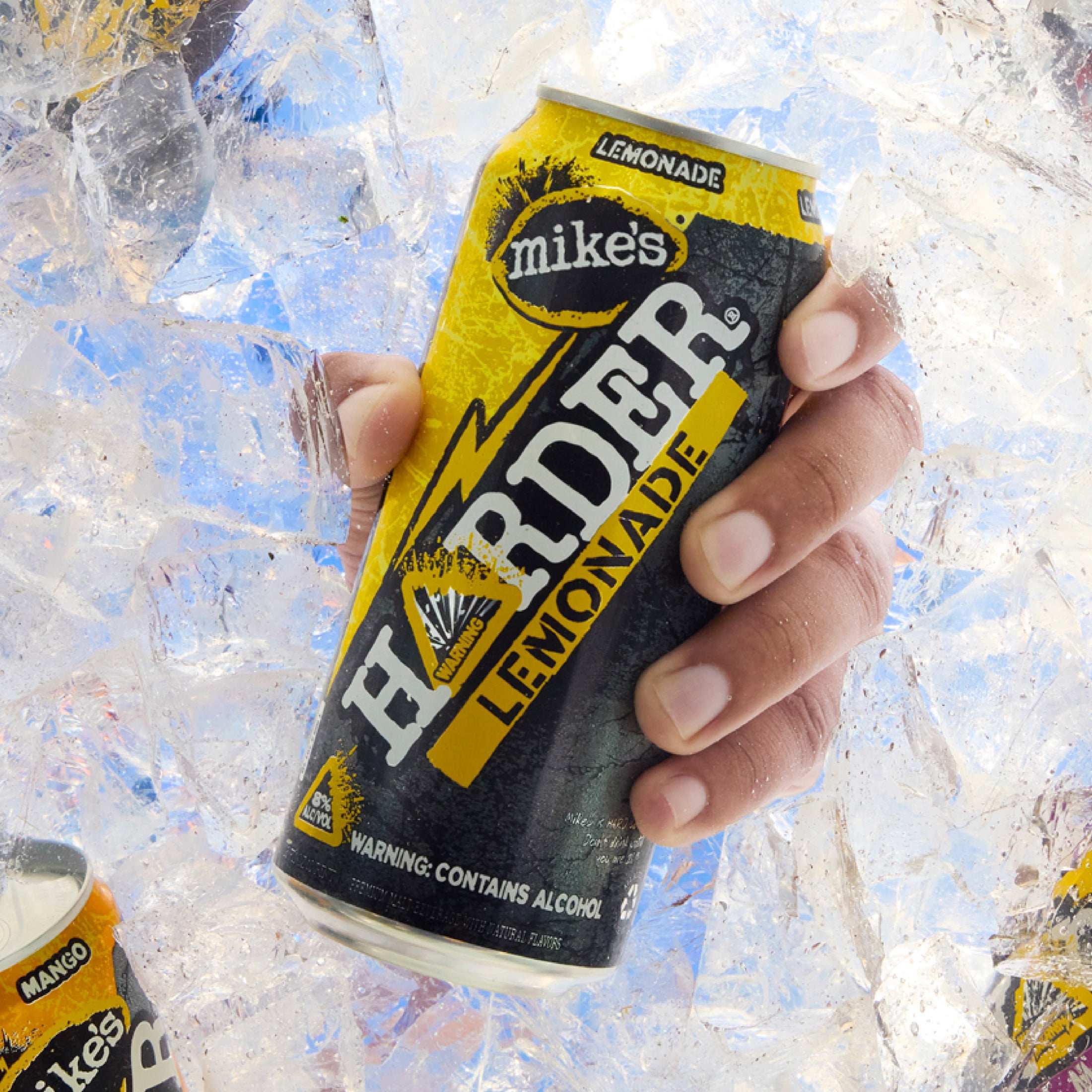 (6 pack) Mike's Harder Lemonade Strawberry Pineapple, 23.5 fl oz Can, 8% ABV
