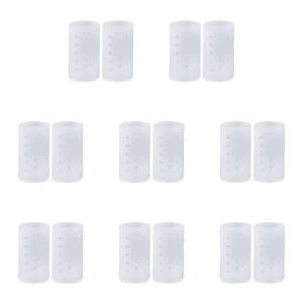 2 Protectores Dedos Los Pies Silicona Transparente Fundas Transpirables para (M)