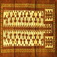 thumbnail image 1 of Ahgly Company Indoor Square Persian Yellow Traditional Area Rugs, 3' Square, 1 of 4