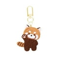 thumbnail image 1 of Adorable llavero de panda rojo, llavero con diseño de dibujos animados para monedero, llavero de animal para Estilo B, 1 of 9