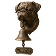 thumbnail image 2 of Elegant Door Knocker for Home Entryway - Decorative Resin Design with - Functionality for Courtyards and Indoor Spaces, 2 of 6