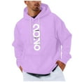 thumbnail image 2 of Ceisia Men's Winter Casual Printed Round Neck Long Gift Sleeve Shirt - Comfortable Daily Outdoor Wear, 2 of 5
