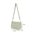 thumbnail image 1 of New Women Nylon Lightweight Coin Purse Crossbody Bag Messenger Bag Mobile Phone Bag Shoulder Bag RED, 1 of 7