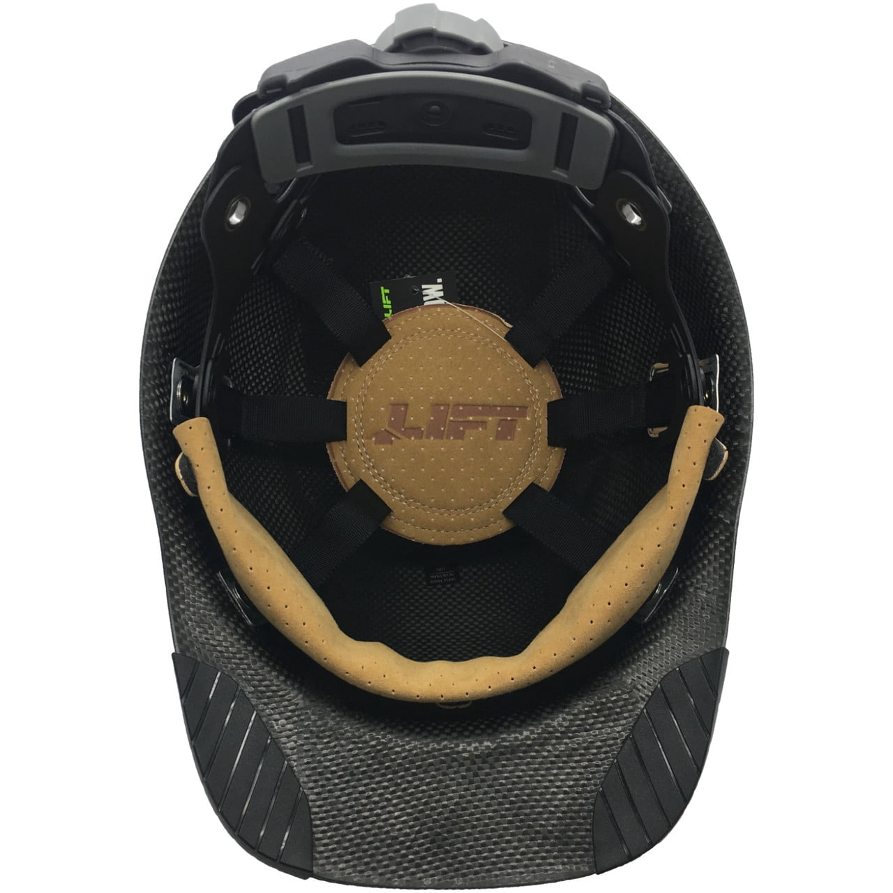 Lift Safety Carbon Fiber Hard Hat - Cap Style Textured Camo with Tote