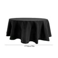 thumbnail image 3 of zhmrfg 70inch Round Tablecloth Polyester Wrinkle Resistant Fabric Durable Washable Dining Table Cover For Home Living Room Pub Cafe Wedding Banquet Holiday Event Indoor Outdoor Decoration, 3 of 6