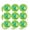 Clear, variant on Gumby Green Before It was Cool Earth Planet Planner Calendar Scrapbooking Crafting Stickers