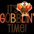 thumbnail image 3 of CafePress - It's Gobblin' Time! - Women's Dark Pajamas, 3 of 4