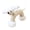 Beige, variant on PrimeGo Plush Dog Toy Cute Animal Shapes Squeaky Chew Toy Linen Fabric Stuffed Animals Puppy Teething Toy for Dogs Boredom And Anxiety Relief