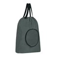 thumbnail image 3 of Bolsa de lavandería de viaje, bolsa para ropa sucia, resistente a desgarros, eficiente y de alta resistencia con cordón para viajes, hogar y maleta. gris, 3 of 8