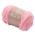 thumbnail image 5 of BLESIYA Chunky Yarn Jumbo Tubular Yarn Tube Giant Yarn Handcrocheted Bulky Yarn Arm Knitting Yarn for Throw Pillow Hats Scarf Pet Bed Light Pink, 5 of 8