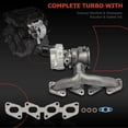 thumbnail image 2 of A-Premium MGT1446SZ Complete Turbocharger Turbo Kit with Gasket & Seal Compatible with Nissan Models - Sentra 2017-2019, Juke 2016-2017, 1.6L - Replaces 8273880013, 14411BV86A, 2 of 6