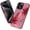 Flower Pink Lily, variant on Case for iPhone 11 Pro, Flower Pink Lily Phone Case Military-Grade Drop Protection Cover for Women Girl - Frosted