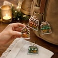thumbnail image 4 of MInHoues Christmas Village Houses Advent Calendar 2026, 24‑Day Countdown Calendar with 24 Pcs 2D Acrylic Mini Village House Hanging Ornaments, Christmas Surprise Gifts, 4 of 8