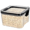 thumbnail image 3 of Ghopy Airtight Food Storage Container with Lids Clear Plastic Dry Food Canisters Kitchen Pantry Organization and Storage for Cereal Flour Sugar Coffee Rice Nuts Snacks, 3 of 9