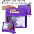 thumbnail image 4 of Funda para Galaxy Tab A7 lite T220 / T290 / Tab A9 / A11 8.7" agarradera Morada, 4 of 7