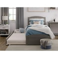 thumbnail image 3 of AFI Warren Platform Bed with Footboard and Twin Trundle Grey Twin, 3 of 5