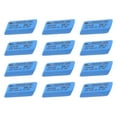 thumbnail image 4 of GOOHOCHY Limpiadores de guitarra de 12 unids Borros de cuidado de cuerdas para la limpieza de guitarra Bass Blue, 4 of 7