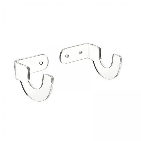 Soporte de pared para espadas (paquete de 2 a 6) Fácil de instalar Soporte de pared para espadas Soporte de exhibición resistente 4 piezas