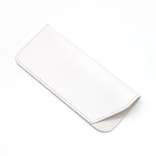 Estuche de cuero para anteojos, Estuche suave para anteojos Estuche para anteojos Estuche suave para anteojos Bolsa de almacenamiento para anteojos Bolsa portátil para mujeres, hombres y niños ShuxiuWang 8390611612924