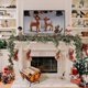 thumbnail image 5 of 6FT Red Berry Christmas Garland, Flexible Artificial Berry Garland for Home, 5 of 5