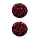 thumbnail image 3 of Qarigey Boina Tejido satinado Diseño de moda casual Sombrero Beanie Gorras vino rojo Type2 NO2, 3 of 6