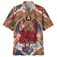 thumbnail image 4 of Camisa hawaiana personalizada de Jesucristo en estilo medieval en 3D para hombre y mujer, camisas hawaianas de playa para hombre y mujer, camisetas florales geniales de verano, 4 of 5