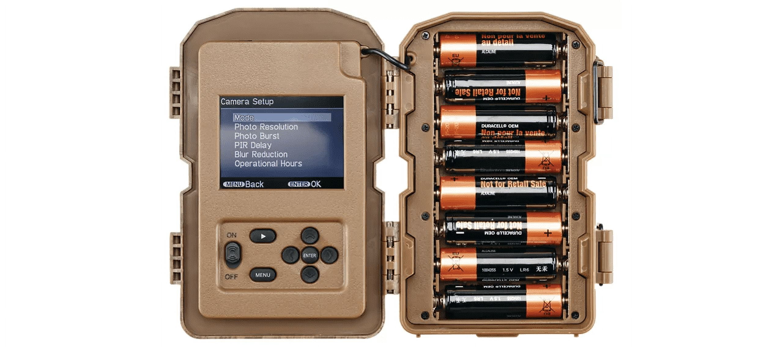Muddy Pro Cam 24 Combo - 24 MP & 720 Video at 30FPS 0.5 Sec Trigger Speed 80Ft Detection IR Range Durable Hunting Outdoor Scouting Trail Camera, 8 AA Batteries & 16GB SD Card Included