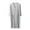 Gray, variant on Fancifize Mens Lightweight Long Sleeve Nightgown Soft Button Down V Neck Sleepshirt Casual Loose Sleepwear Loungewear with Pockets