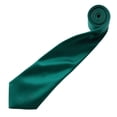 thumbnail image 2 of Premier Cravate Satin Simple pour Homme (Lame Étroite), 2 of 3