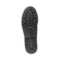 thumbnail image 4 of WHITE MOUNTAIN Womens Black Cushioned Lug Sole Auburn Round Toe Lace-Up Leather Booties 9.5 M, 4 of 4