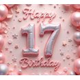 thumbnail image 4 of Decorative Balloons Banner Glittering Number Seventeen Celebration Banner for Teen Party Event Decoration Photo Shoot, 4 of 4