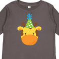 thumbnail image 4 of Inktastic Giraffe Jungle Birthday Boys or Girls Long Sleeve Toddler T-Shirt, 4 of 5