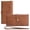 brown, variant on FALAN MULE Wallets for Women Trifold Wristlet Wallets Large Capacity RFID Blocking Ladies Purse Credit Card Holder